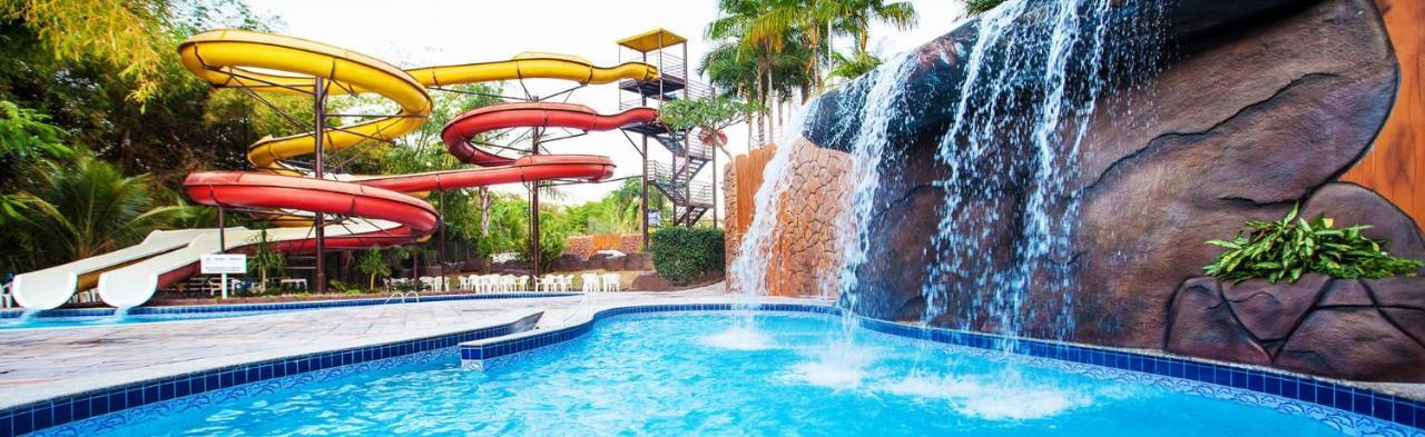 Hotel Golden Dolphin Resort - Flat No Decimo Andar Quarto Com Varanda 카우다스노바스 외부 사진